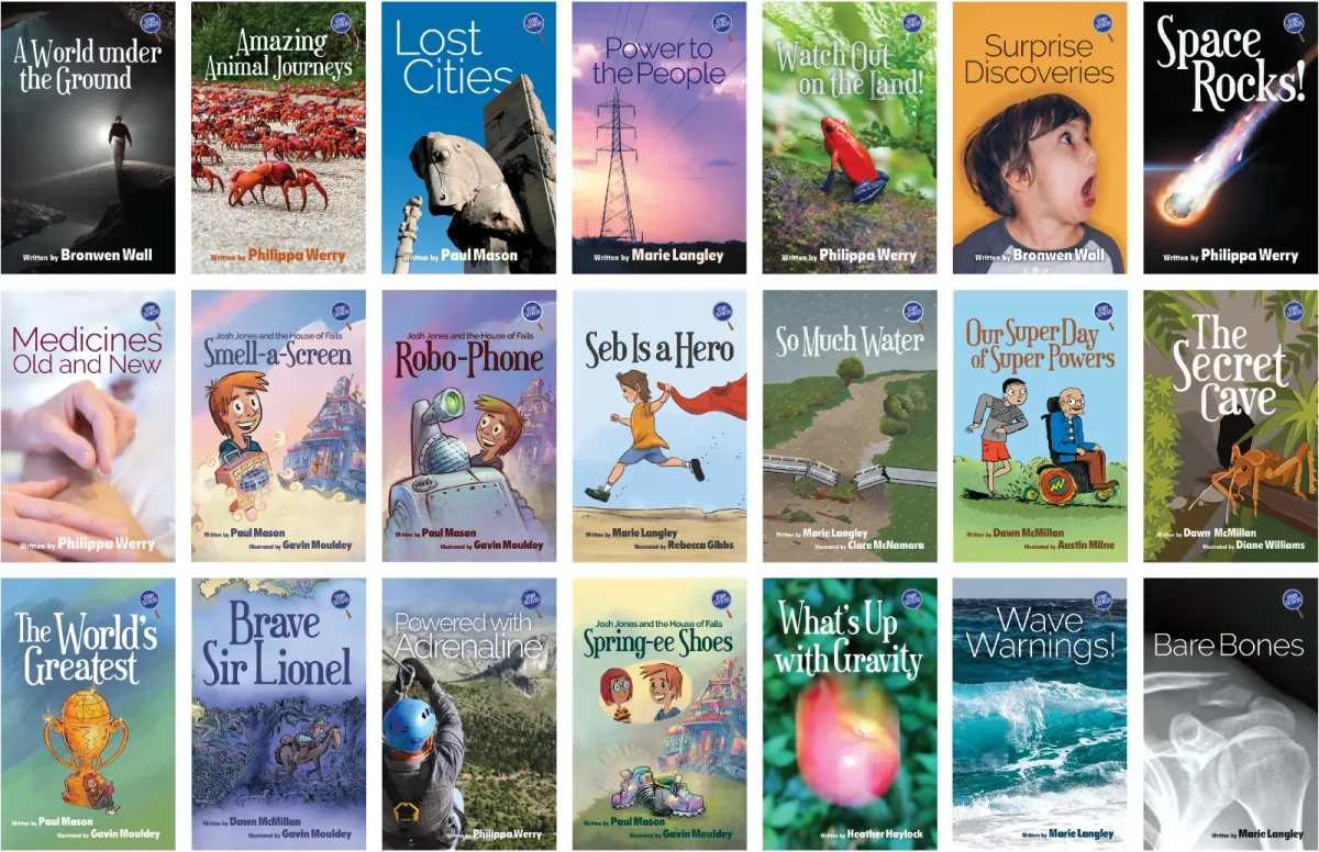 Literacy readers for struggling readers