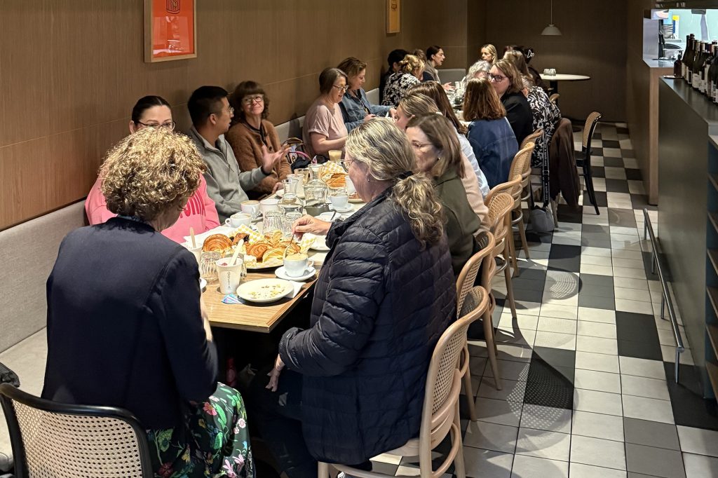 The breakfast with Claire Warden