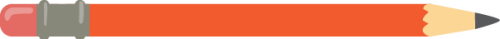 orange pencil